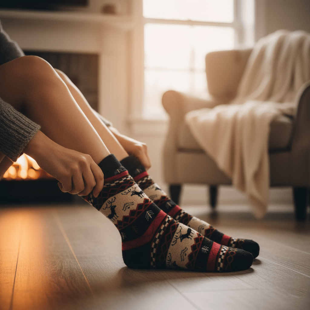 SOCKIVA Black- New Reindeer Edition - image 1