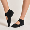 SOCKIVA Women'S Yoga/Pilates Studio Socks- Black - image 1