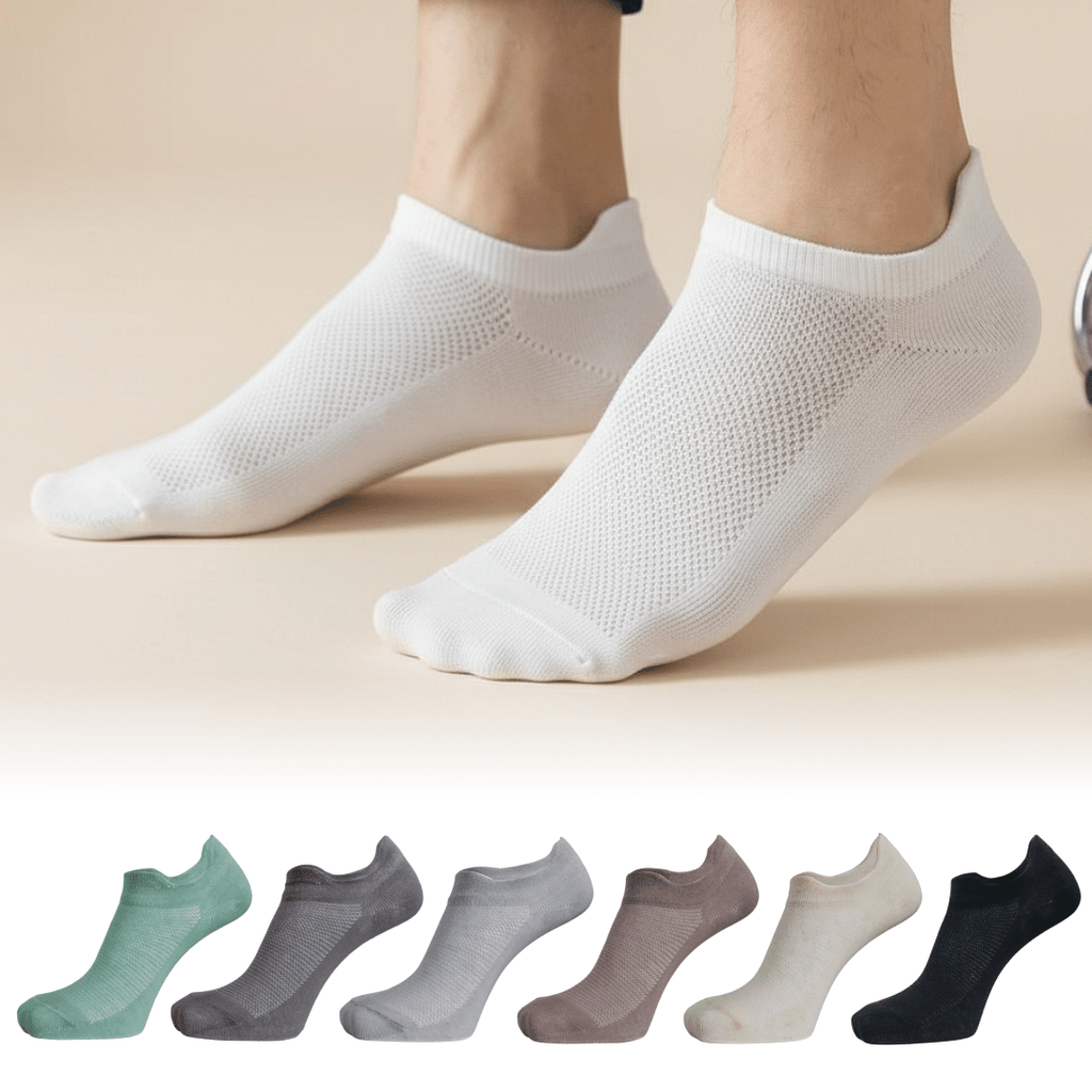 SOCKIVA Sockiva® Mellow Comfort No-Show Edition (Pack Of 6 | Unisex) - image 1