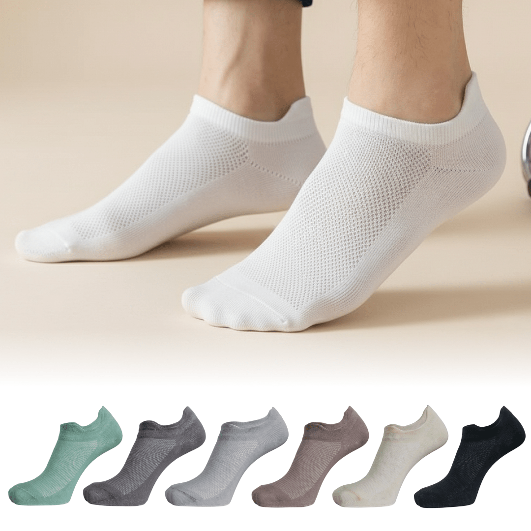 SOCKIVA Sockiva® Mellow Comfort No-Show Edition (Pack Of 6 | Unisex) - image 1