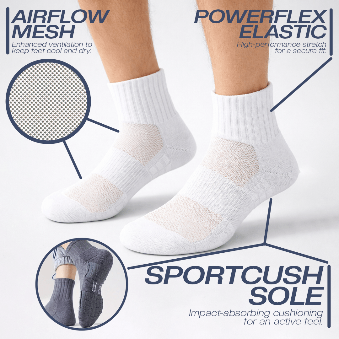 SOCKIVA Vibrant Edition – Cushioned Crew Socks With 180° Airflow Design (Unisex) - image 5