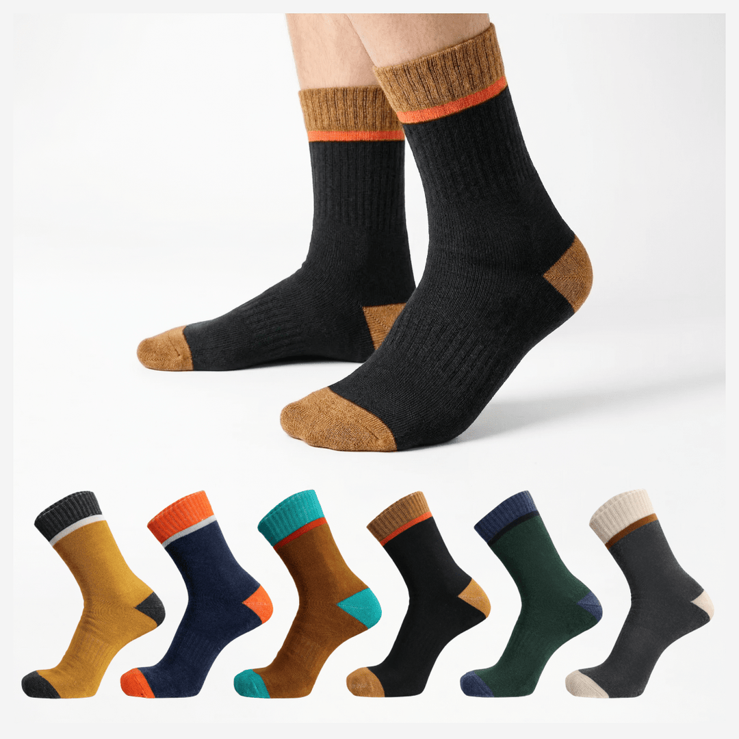 SOCKIVA Sockiva® Elegance Luxury Full-Length Edition (Pack Of 6 | Unisex) - image 1