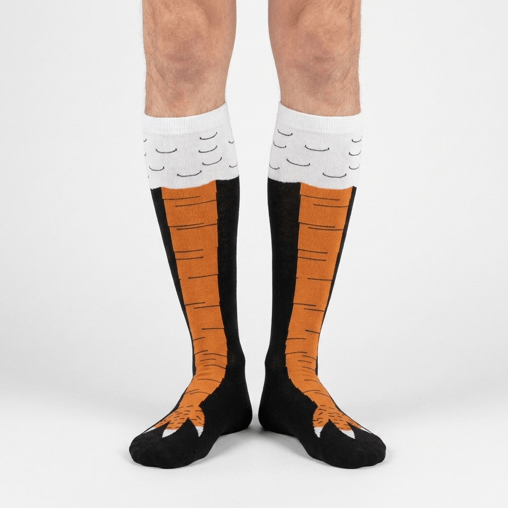 SOCKIVA Chicken Legs Socks - image 1