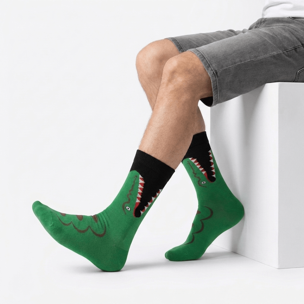 SOCKIVA Crocodile Socks - image 1